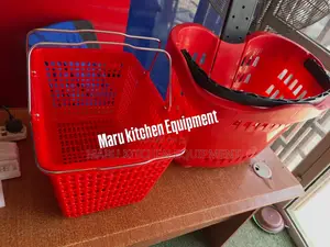 Supermarket Shopping Basket (With Trolley Without)