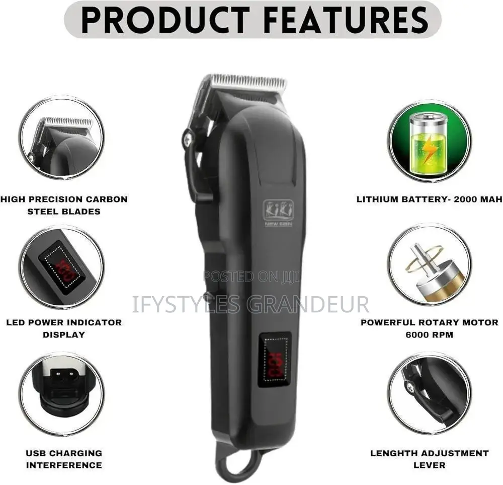 Kiki Digital Rechargeable Clipper DLH