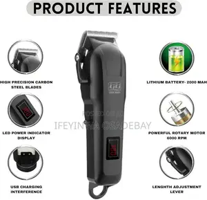 Kiki Digital Rechargeable Clipper DLH