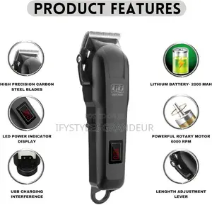 Kiki Digital Rechargeable Clipper DLH