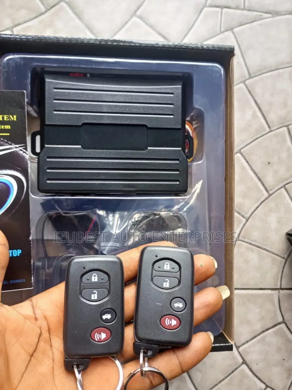 Keyless Entry and Push Start Button System