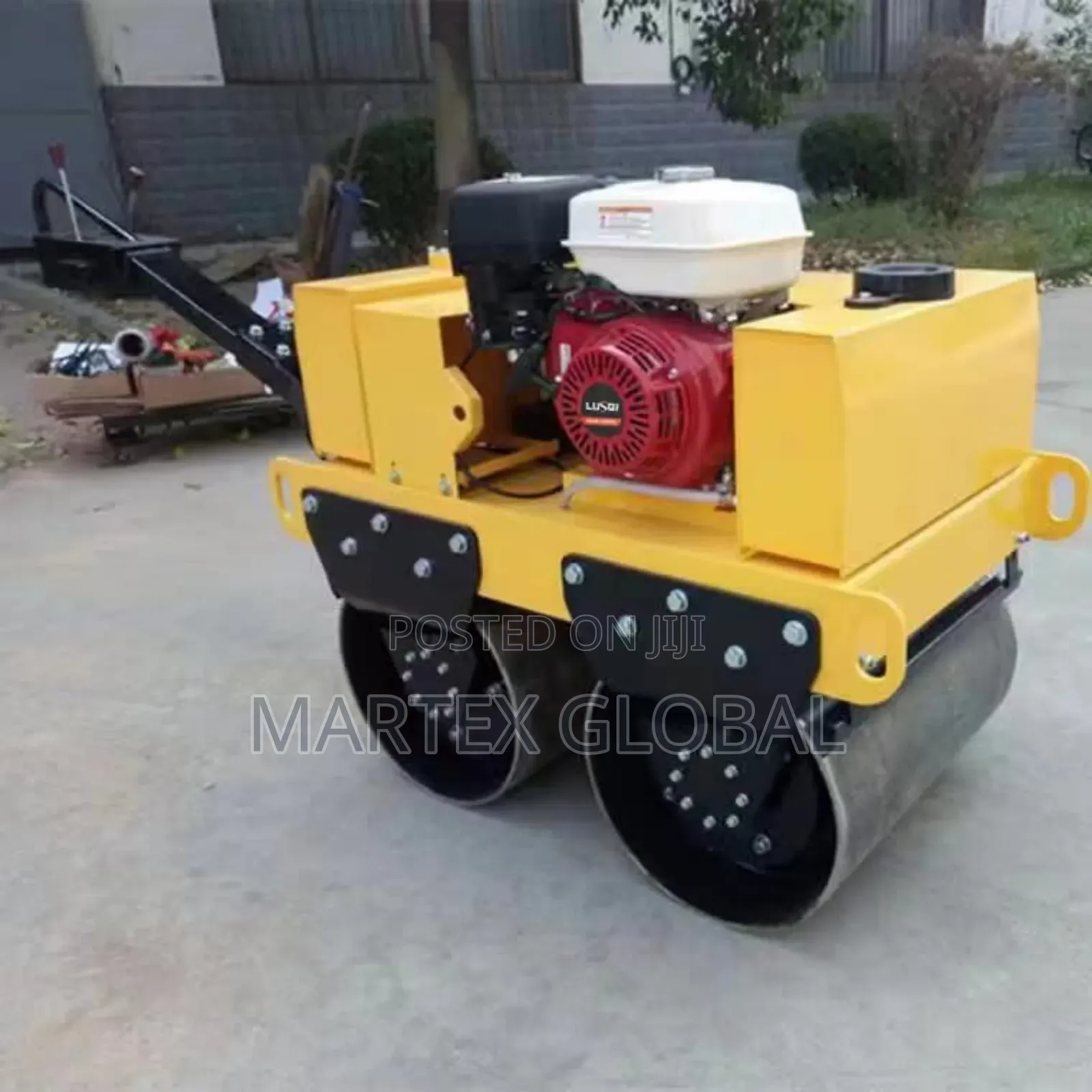 Walk Behind Double Drum 600kg Vibrator Roller