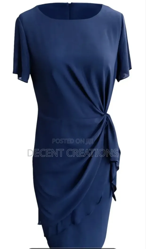 navy blue dress long sleeve Milly Women's Liv Belted Pleated Dress - Blue - Size 4 main image 0