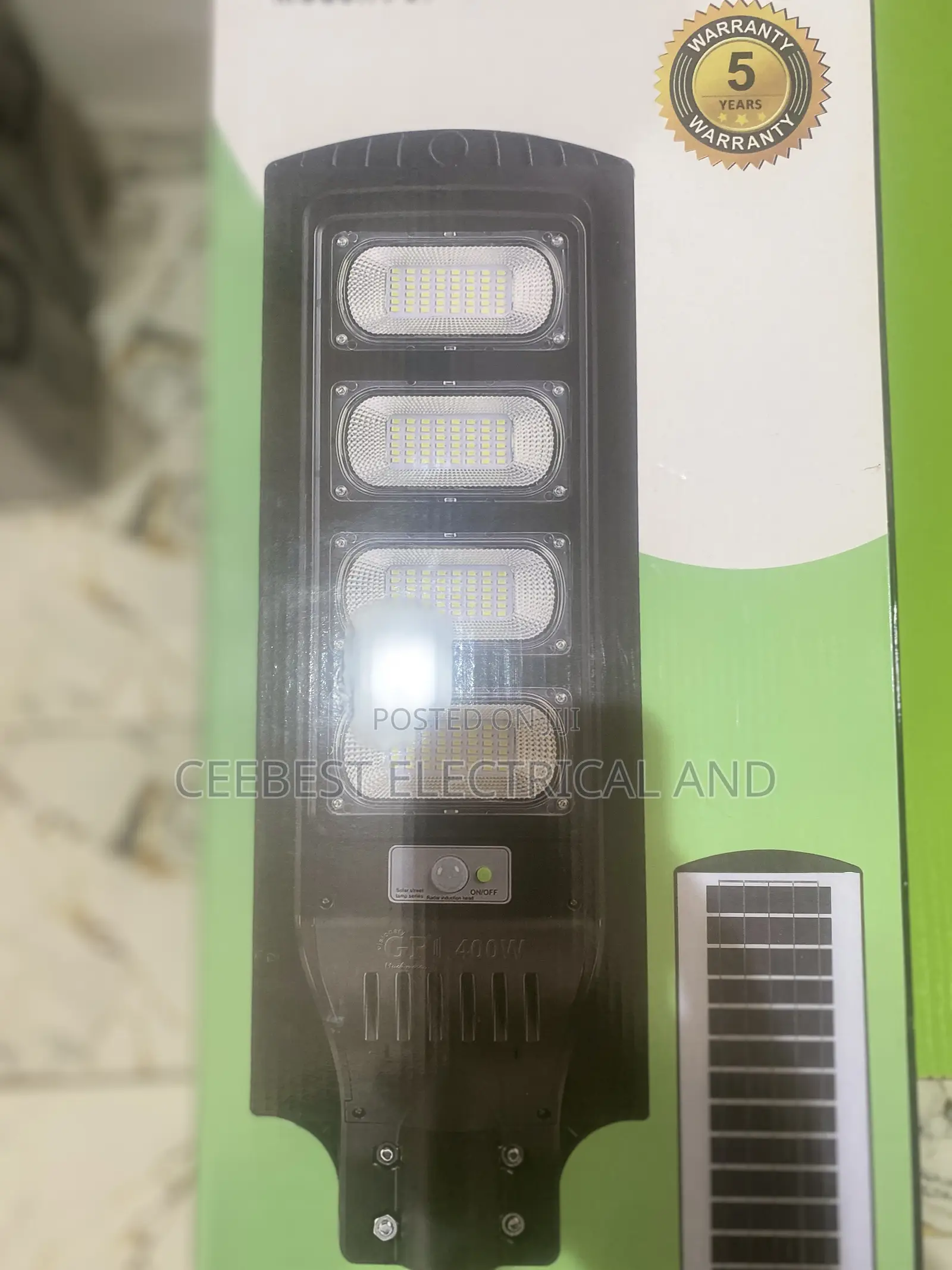 4 Eyes of Solar Street Light Available