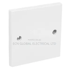 PVC 3x3 Surface Box Blank Plate Cover – Durable Electrical Cover by 10