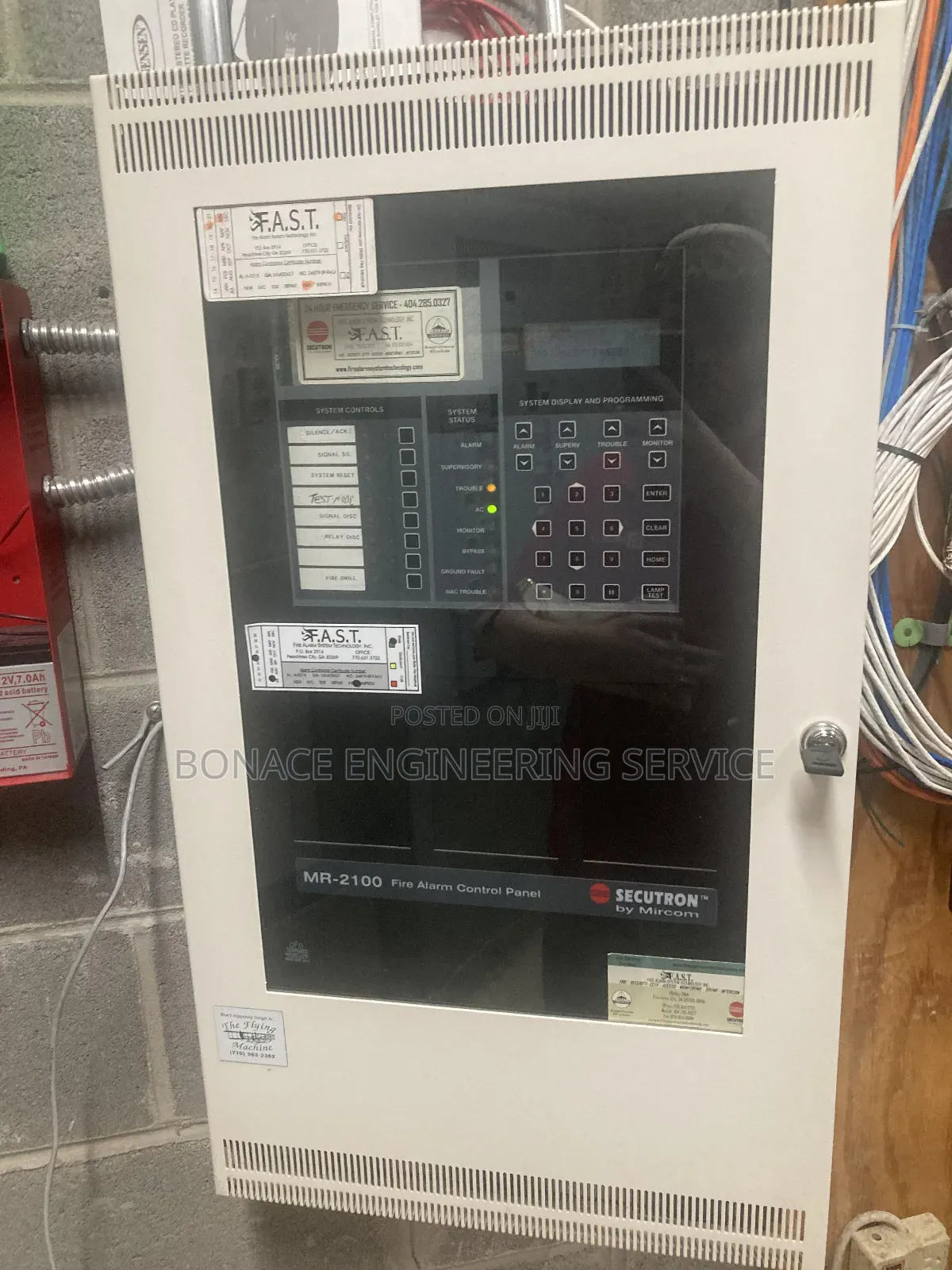 Secutron Mr2100 Addressable Fire Alarm Control Panel
