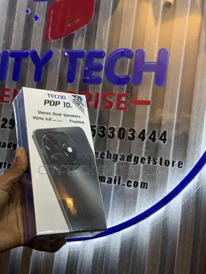 New Tecno Pop 10C 64 GB Black
