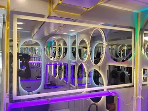 80 by 150cm Large Lead Light(Lighted Mirror) With 3 Light Display