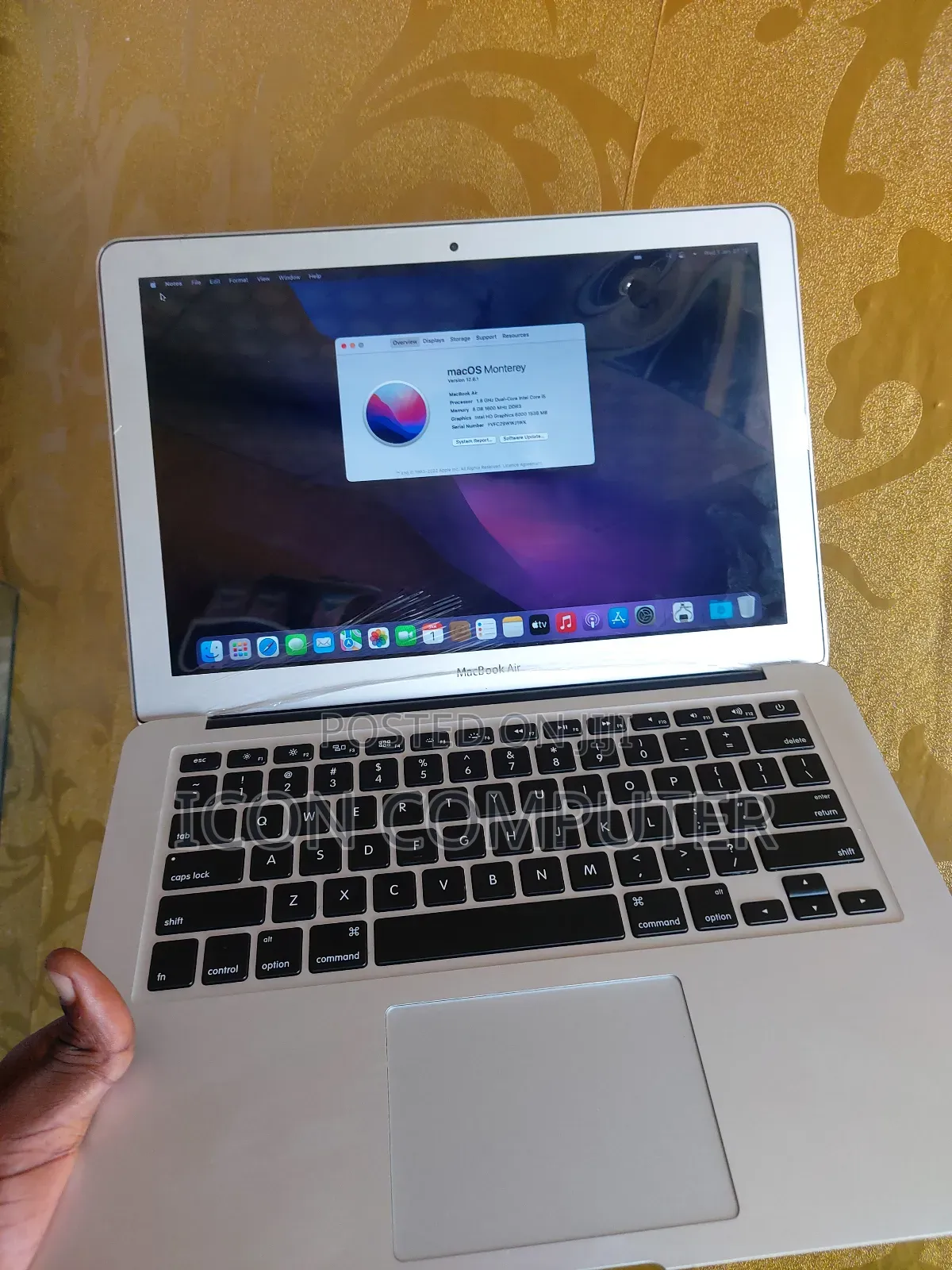 Laptop Apple MacBook Air 2017 8GB Intel Core i5 SSD 128GB