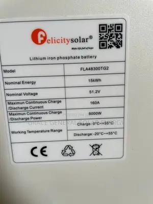 Felicity 15kwh 51.2v Fla Model