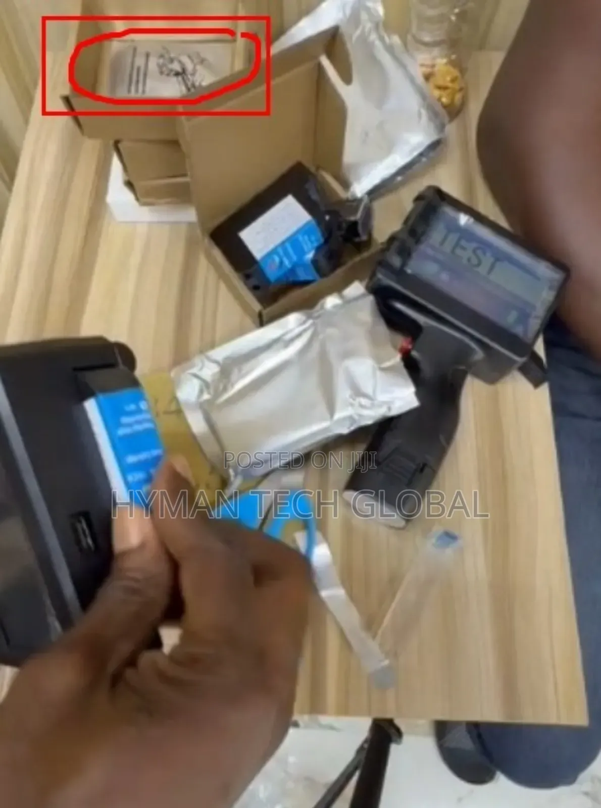 Handheld Inkjet Coding Machine, Expire Date, Qrcode Barcode