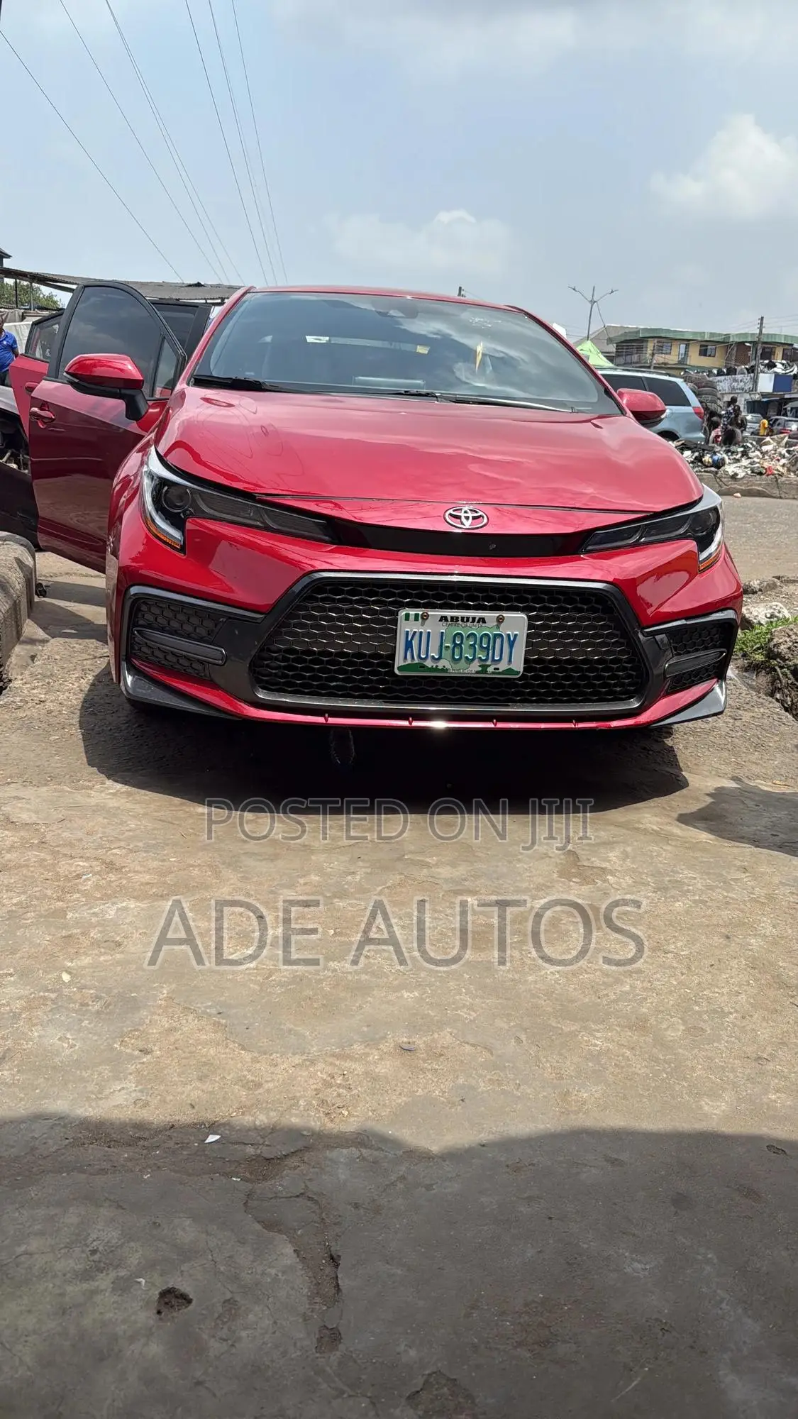 Toyota Corolla SE 2021 Red
