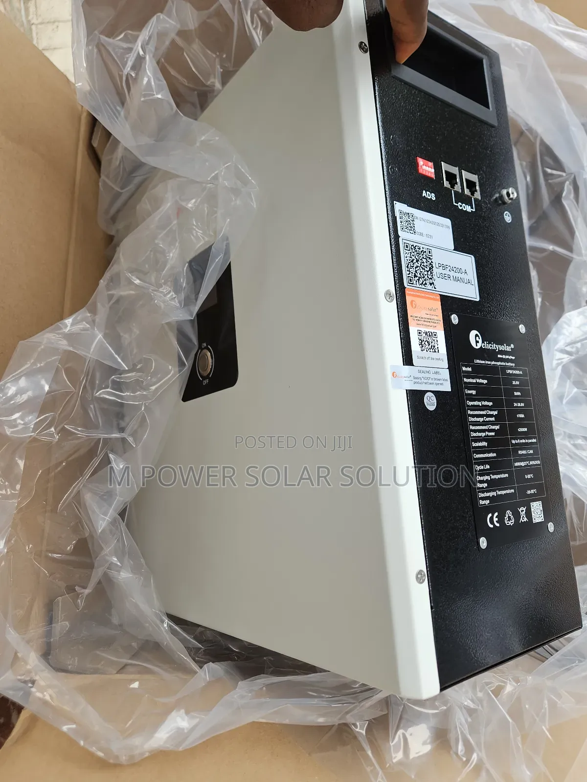 5kwh 24v Felicity Lithium Battery