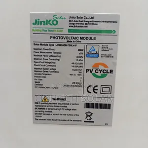550watts Jinko 120cell Solar Panel