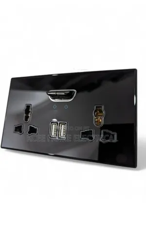 1 Gang Mirror Finish Acrylic Wall Switch – Luxury Panel