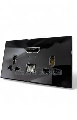 1 Gang Mirror Finish Acrylic Wall Switch – Luxury Panel