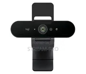 Logitech Brio 4kwebcam With HDR and Active Noise Cancelling Microphone