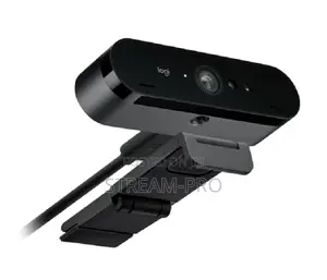 Logitech Brio 4kwebcam With HDR and Active Noise Cancelling Microphone