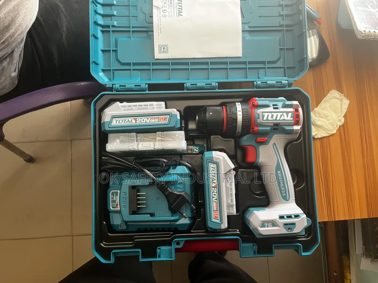 Compact Brushless Cordless Impact Drill