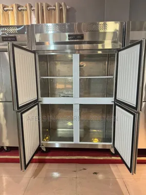 4 Door Stainless Steel Freezer