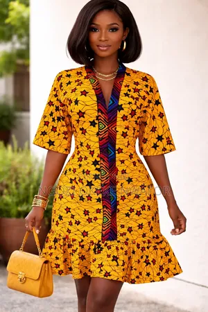 Ankara Shift Dress