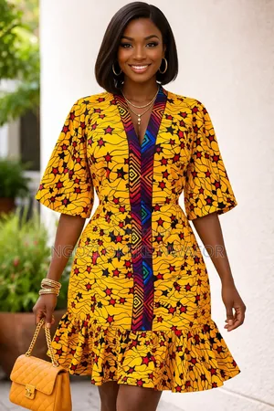 Ankara Shift Dress