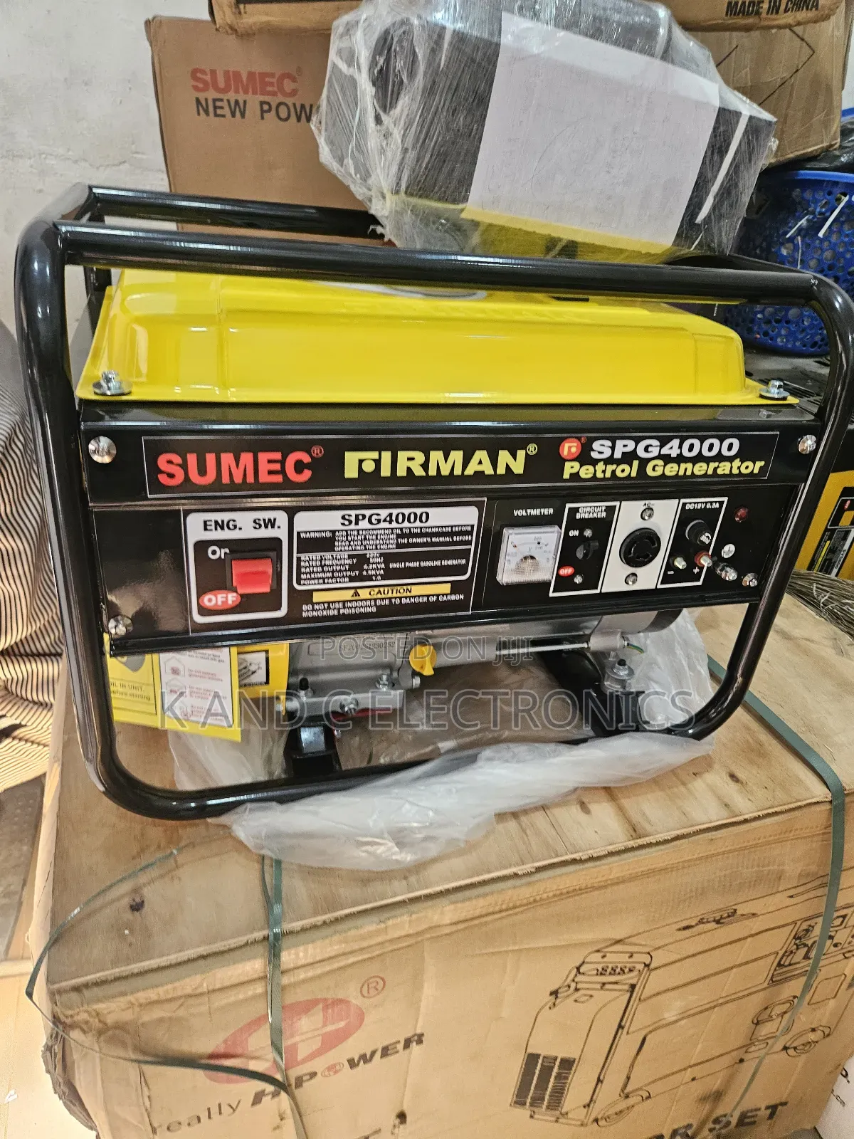 Firman 4.5kva Petorl Generator