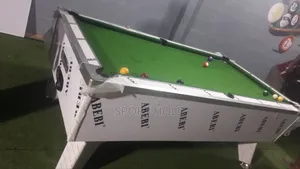 White Gloss Snooker Board