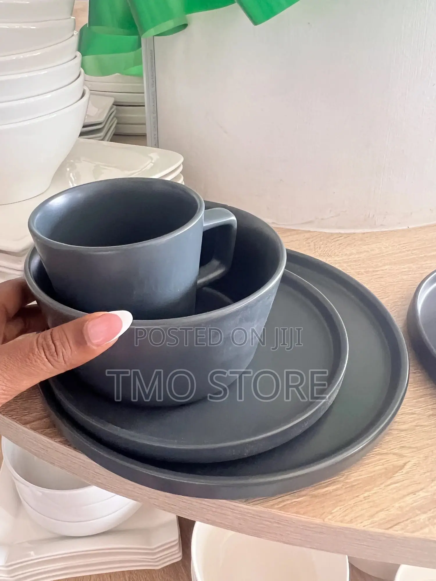 Stoneware Dinner Set, Ceramic Plates