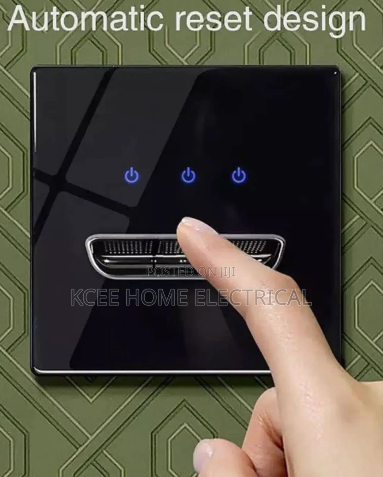 1 Gang Mirror Finish Acrylic Wall Switch – Luxury Panel