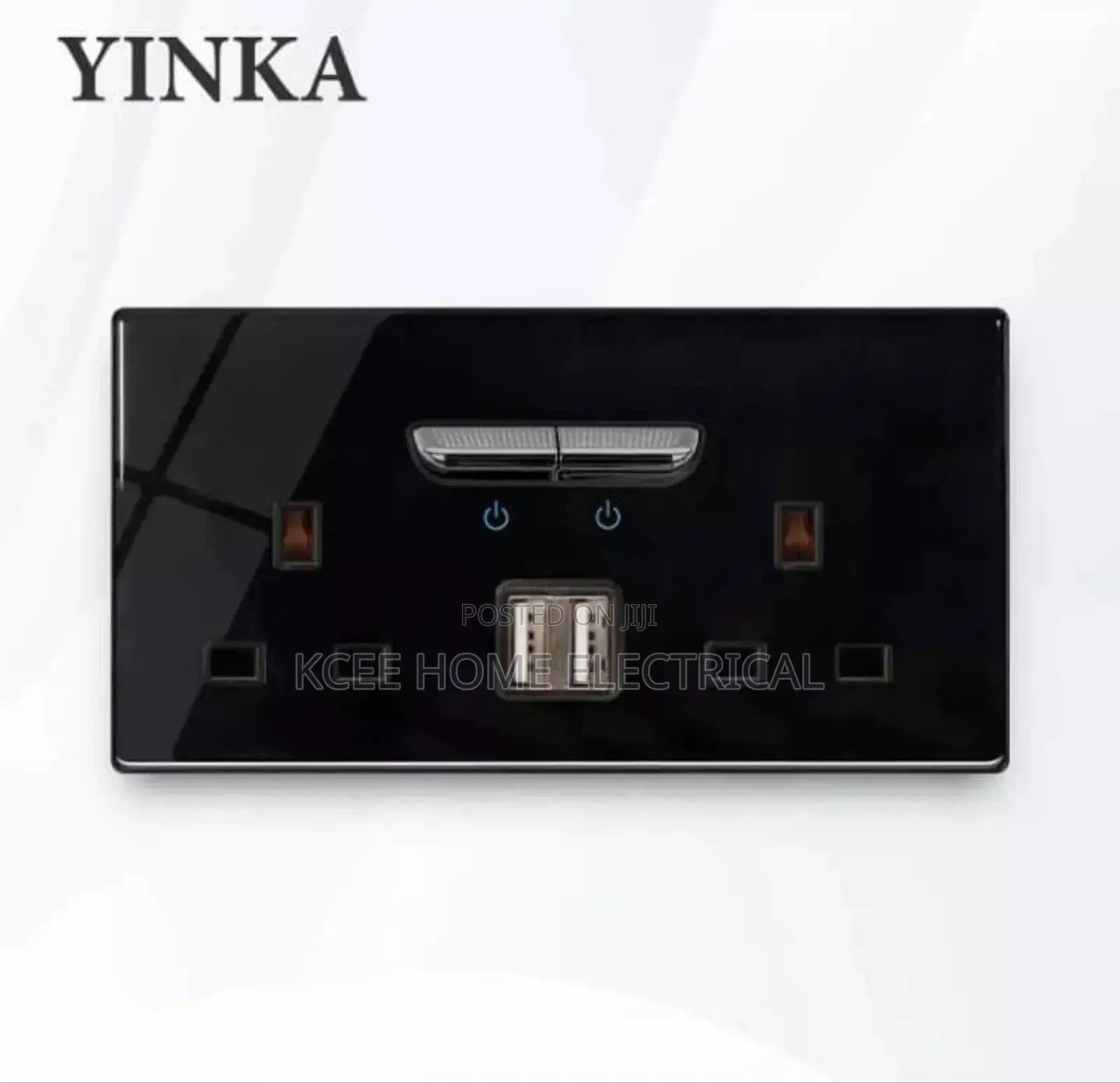 1 Gang Mirror Finish Acrylic Wall Switch – Luxury Panel
