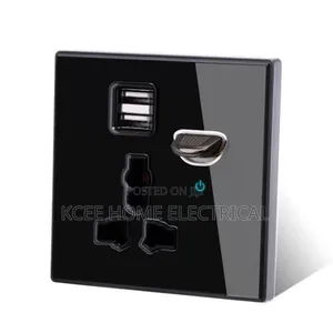 1 Gang Mirror Finish Acrylic Wall Switch – Luxury Panel