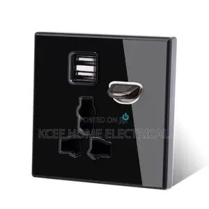 1 Gang Mirror Finish Acrylic Wall Switch – Luxury Panel