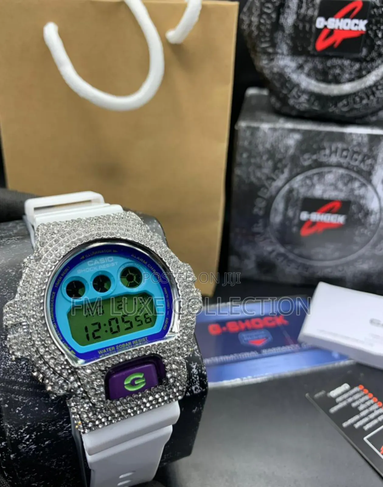 Original Stones Gshock Wristwatch