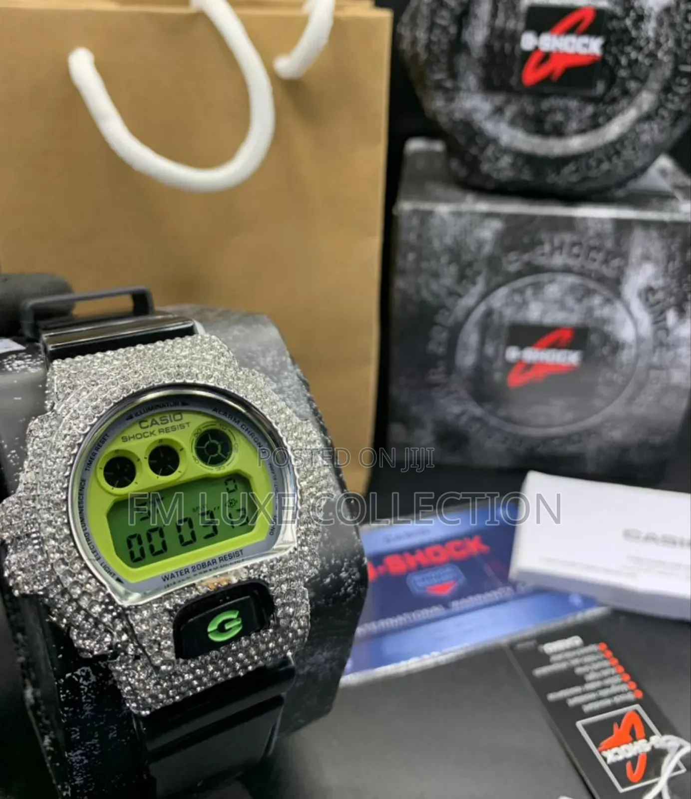 Original Stones Gshock Wristwatch