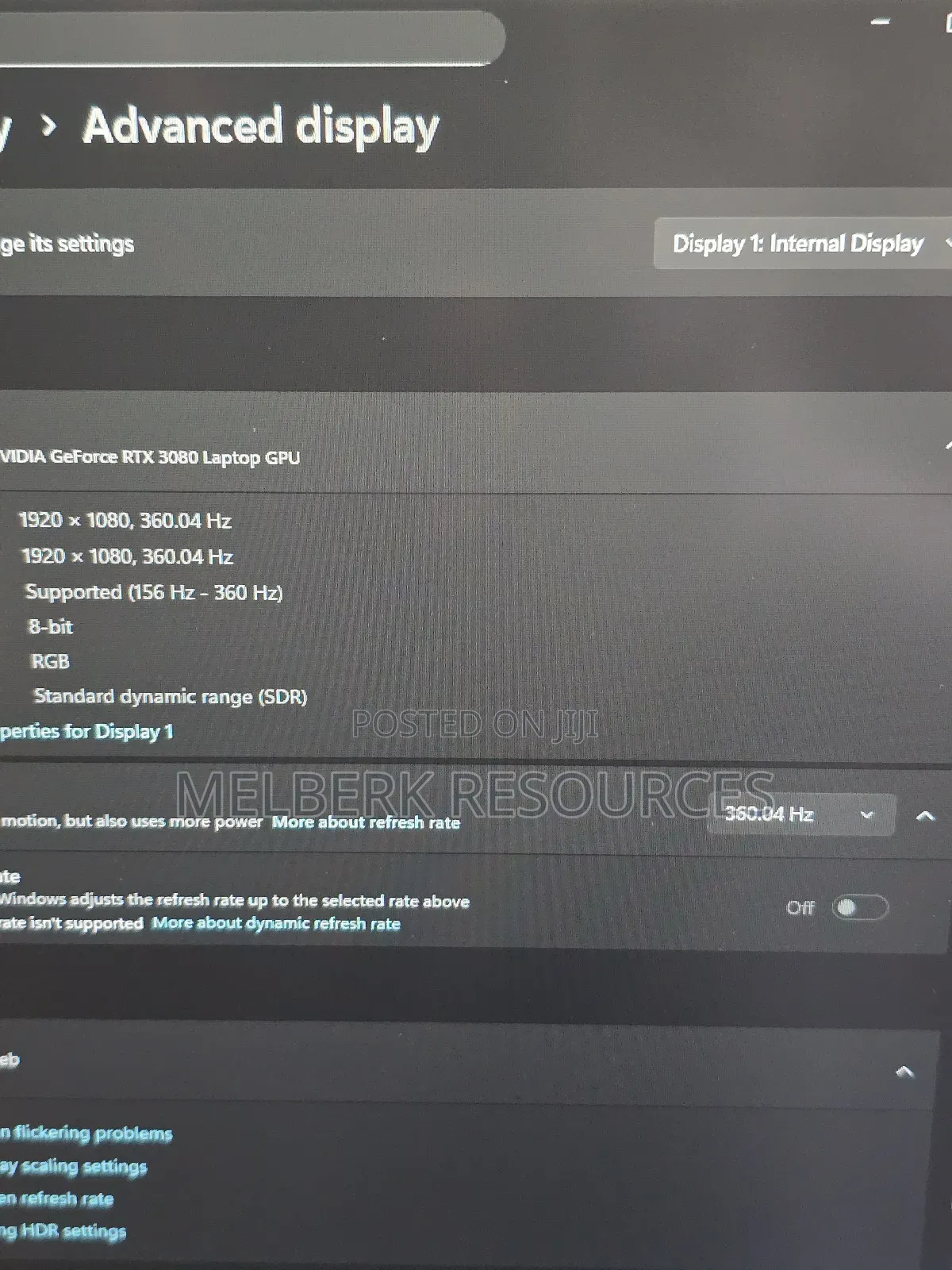 Laptop Dell Alienware M17 R4 32GB Intel Core i7 SSD 1T
