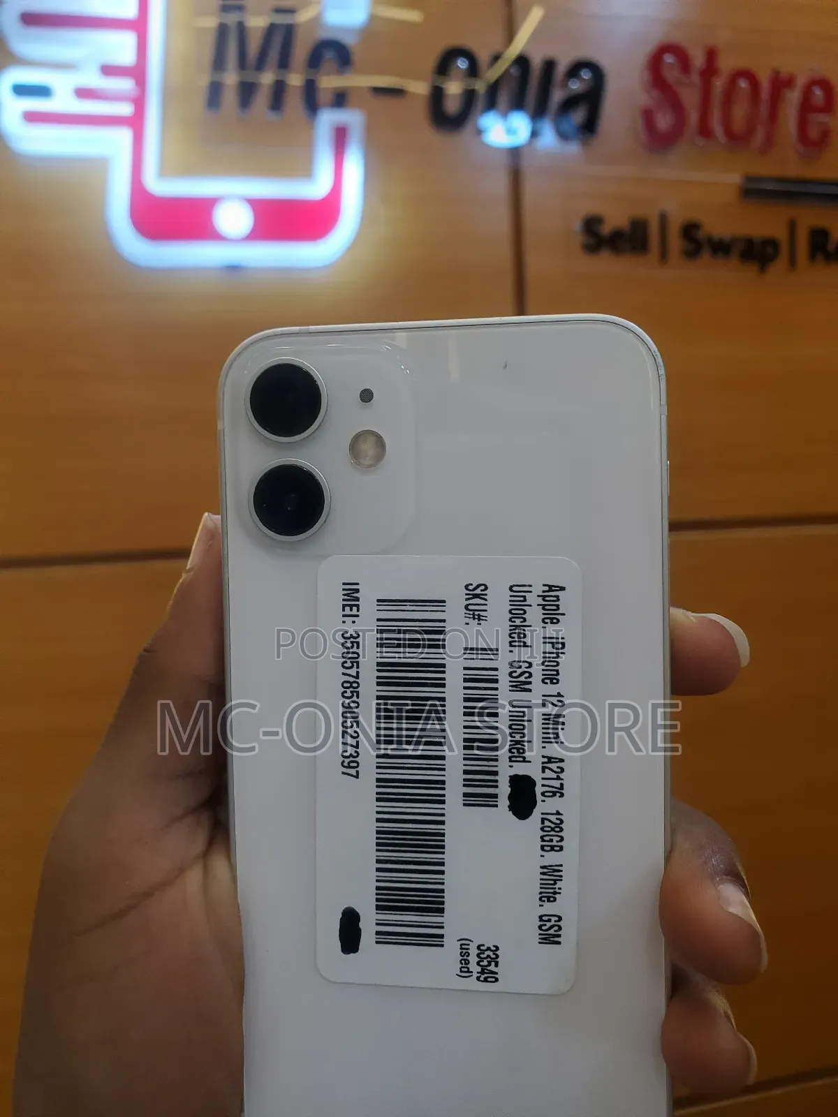 Apple iPhone 12 mini 128 GB White