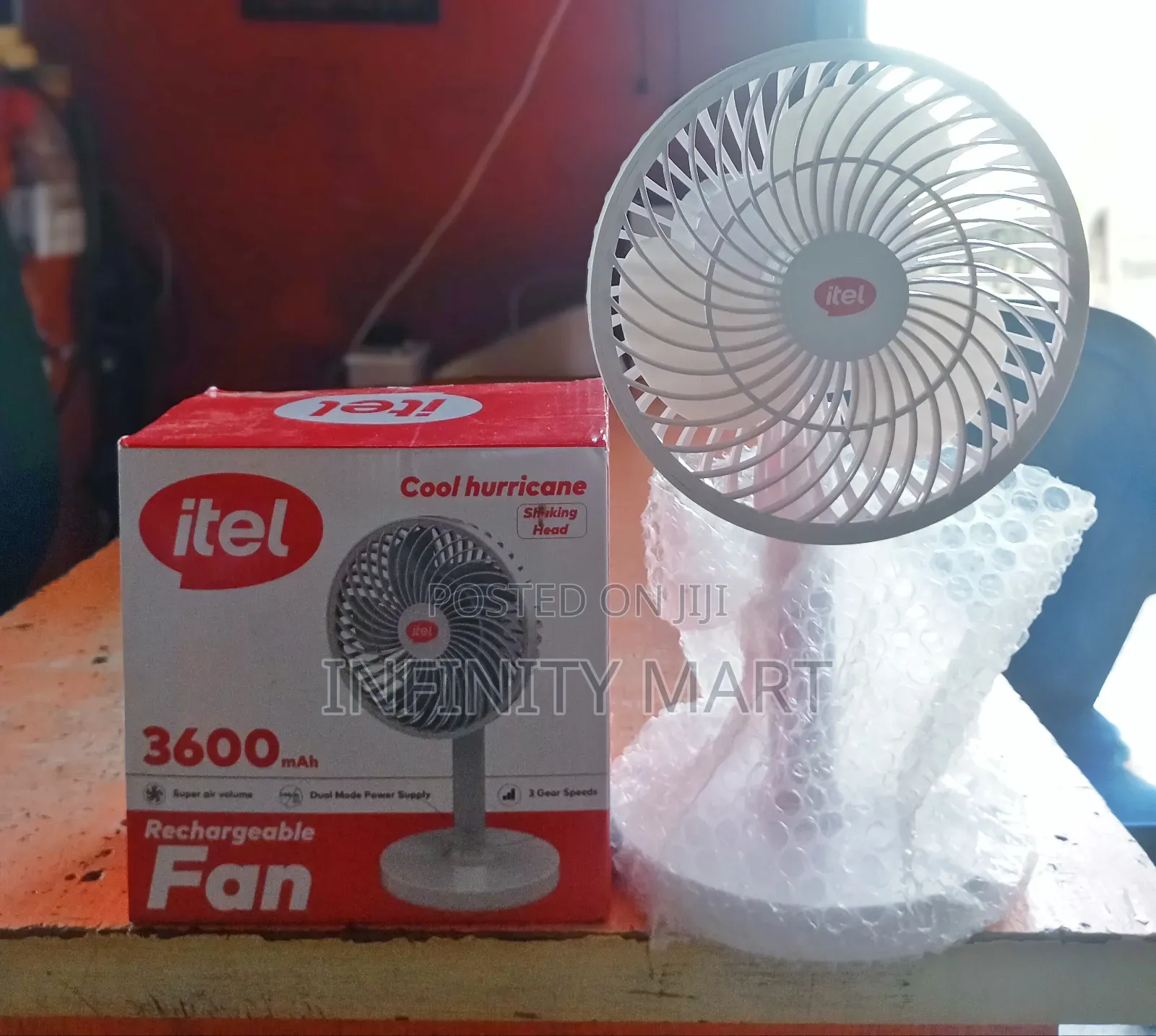Rechargeable Fan