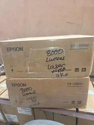 Epson Eb-L890e - 8,000 Lumens, 4ke, Compact Projector