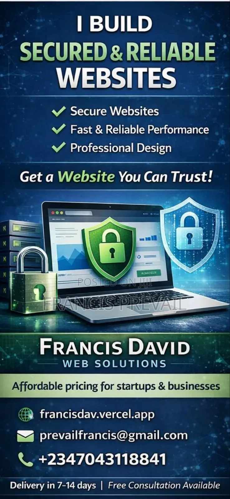 Need a Secure Website for Your Business