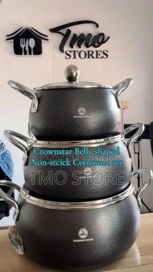Crownstar Cookware Set, Non-Stick Pot