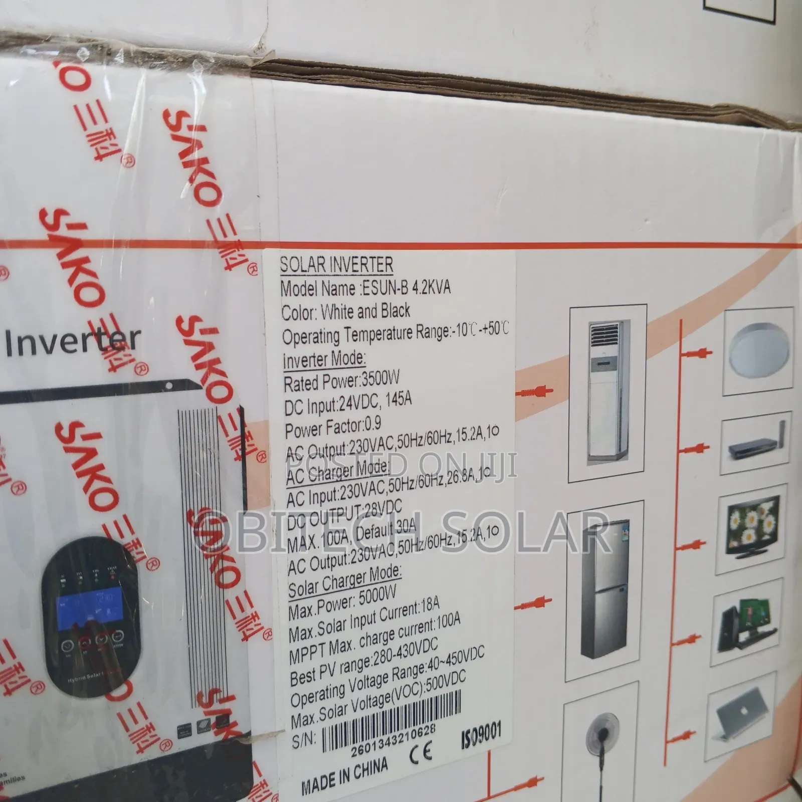 4.2kva Sako 24v Solar Inverter