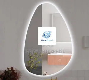 Egg Shape Mirrow With Ligth