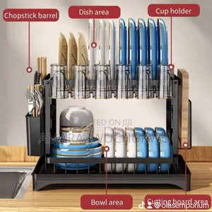 Two Tier Multifunctional Dish Rack( Plate Rack)