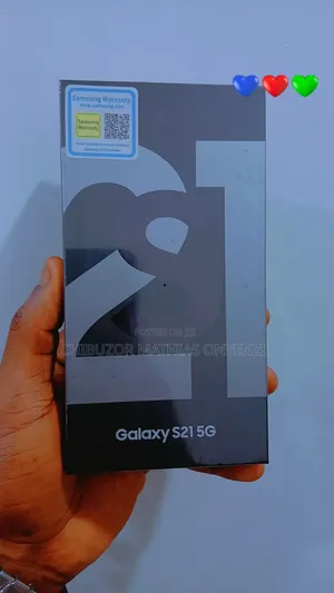 New Samsung Galaxy S21 5G 128 GB Black