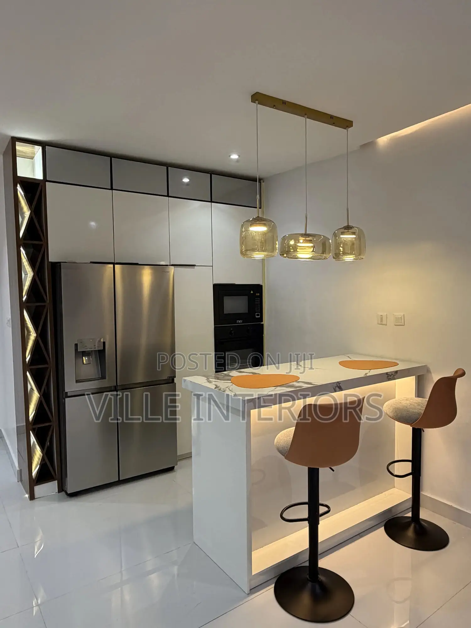 Kitchen Design , Pop Installation, Interior Decoration