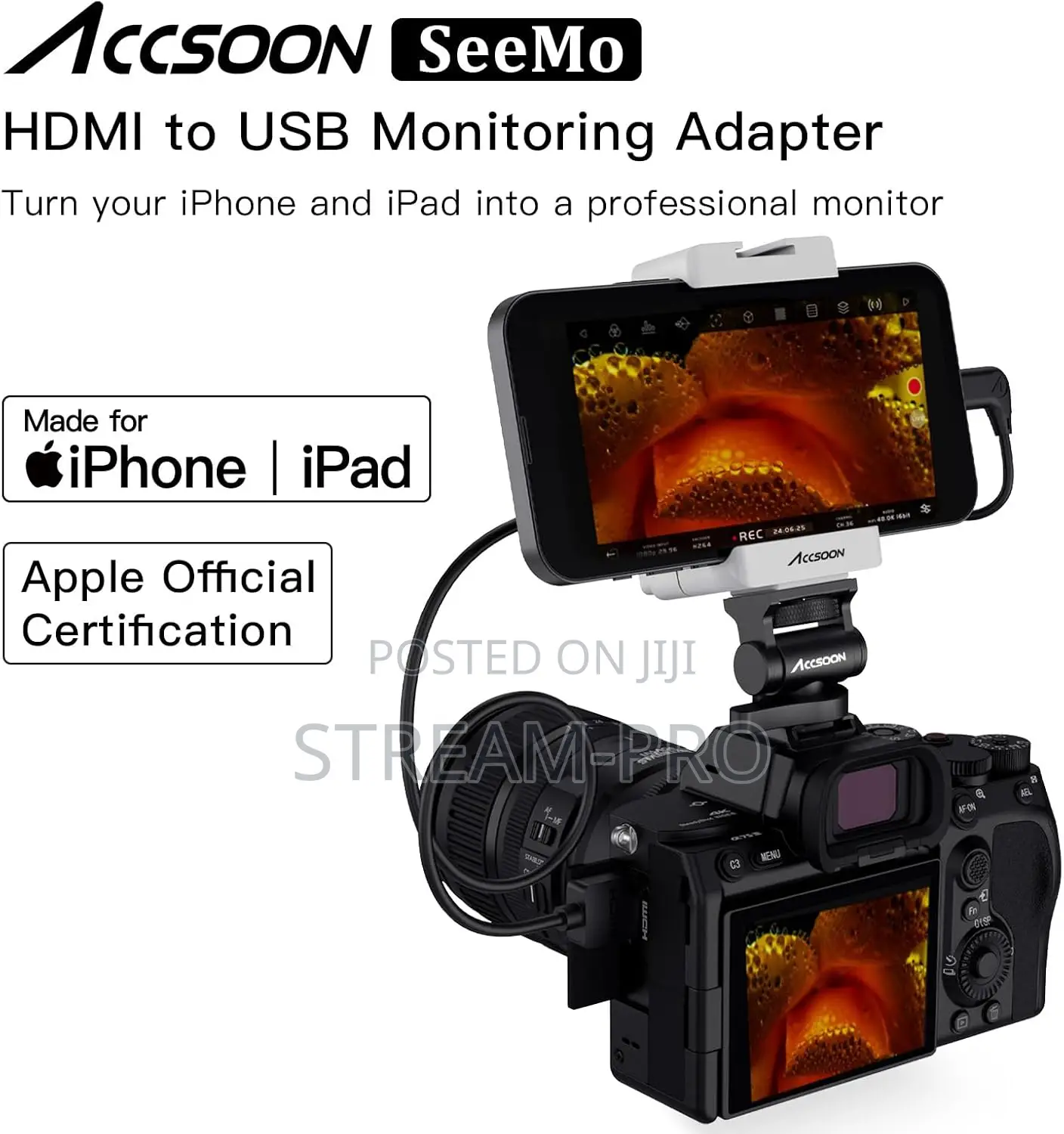 Seemo 2 Accsoon Seemo Uit02 HDML to Usb Video Transmitter for sale - STREAM-PRO ...