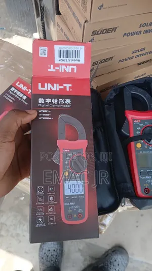 Digital Ammeter Clamp Meter Dc Ac for Measuring Amp Volt Ohm