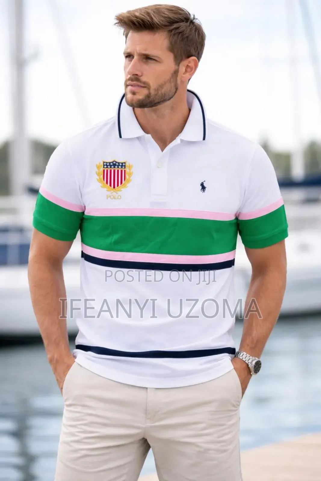 Polo Ralph High Quality Collar Polo