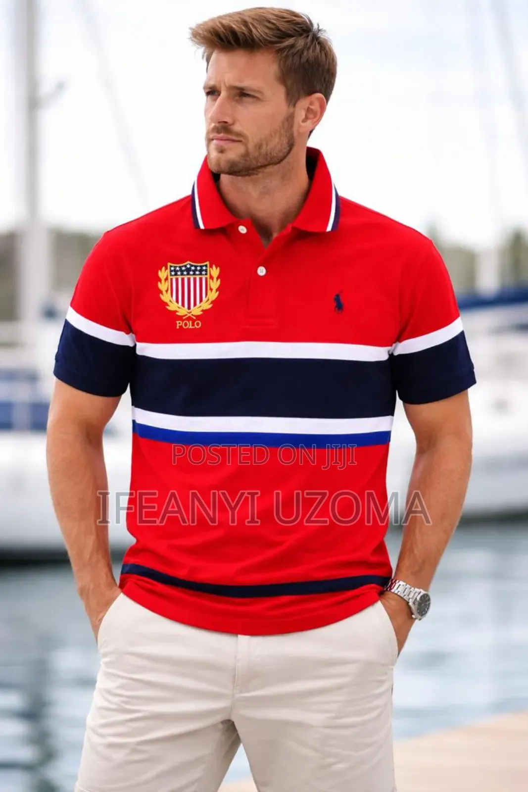 Polo Ralph High Quality Collar Polo